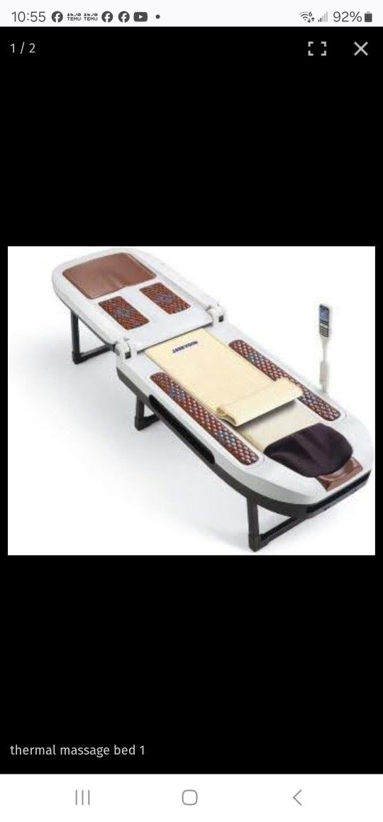 NUGA BEST N5 Full Body Massage Bed with Heat Therapy