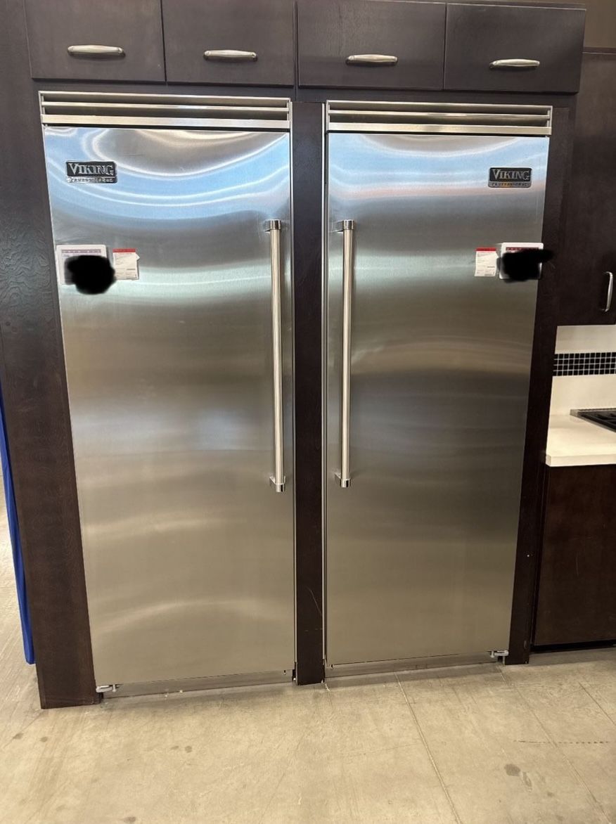 VIKING REFRIGERATOR & FREEZER NEW OPEN BOX 60” 🚨NEVER USED🚨 SAVE MONEY RETAILS 10k EACH BUY BOTH FOR $9,800