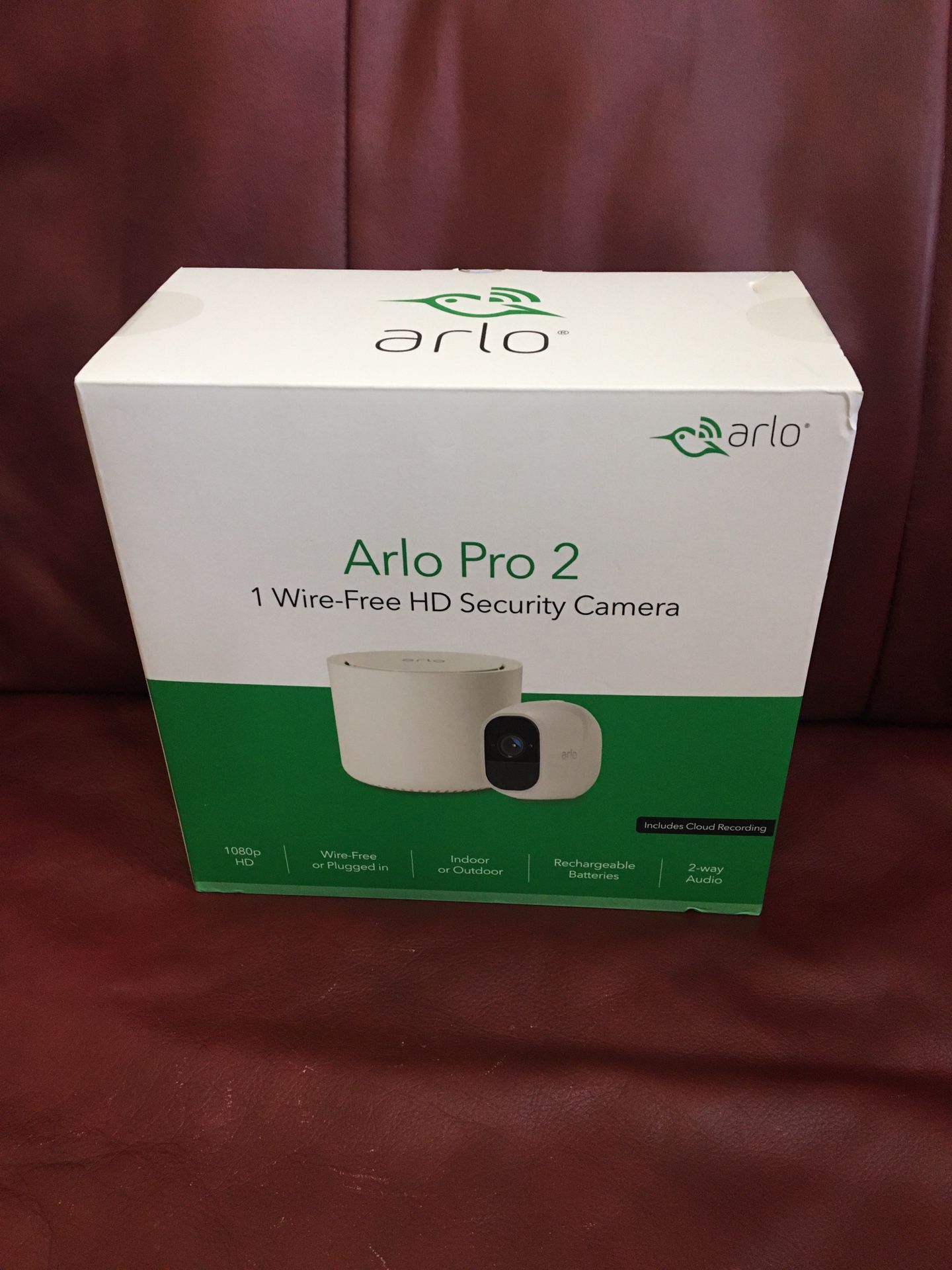 Arlo Pro 2 wireless 1080p Security Camera - vws4120p-100nas