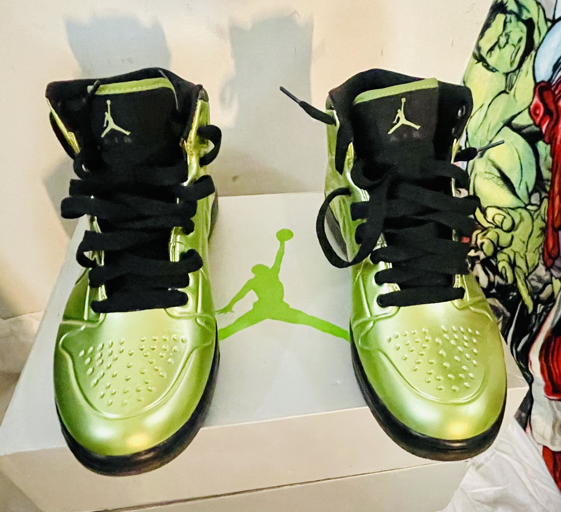 Size 10 - Air Jordan 1 Anodized Green