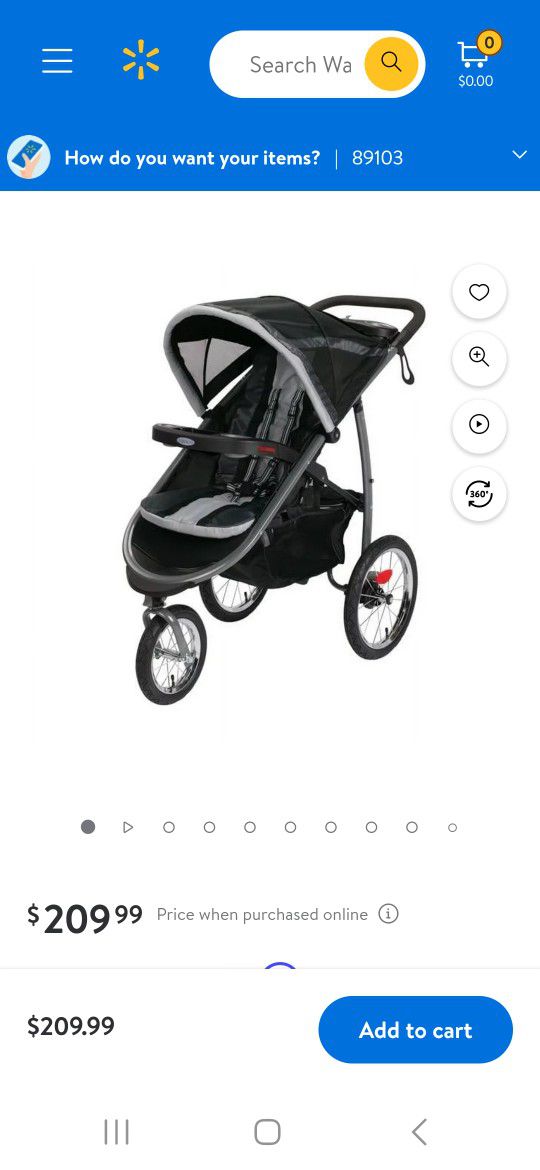 Graco Baby Stroller Like New