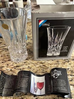 Vintage RCR Royal Crystal Rock 6 vase