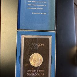 1883 Carson City Uncirculated Silver Dollar 