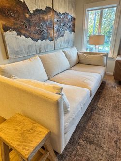 Beautiful light cream sofa great condition