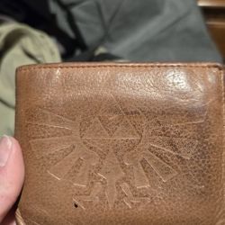 Genuine Leather Legend Of Zelda Wallet 