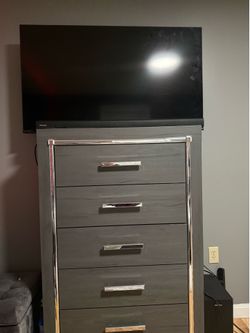 Dresser and TV