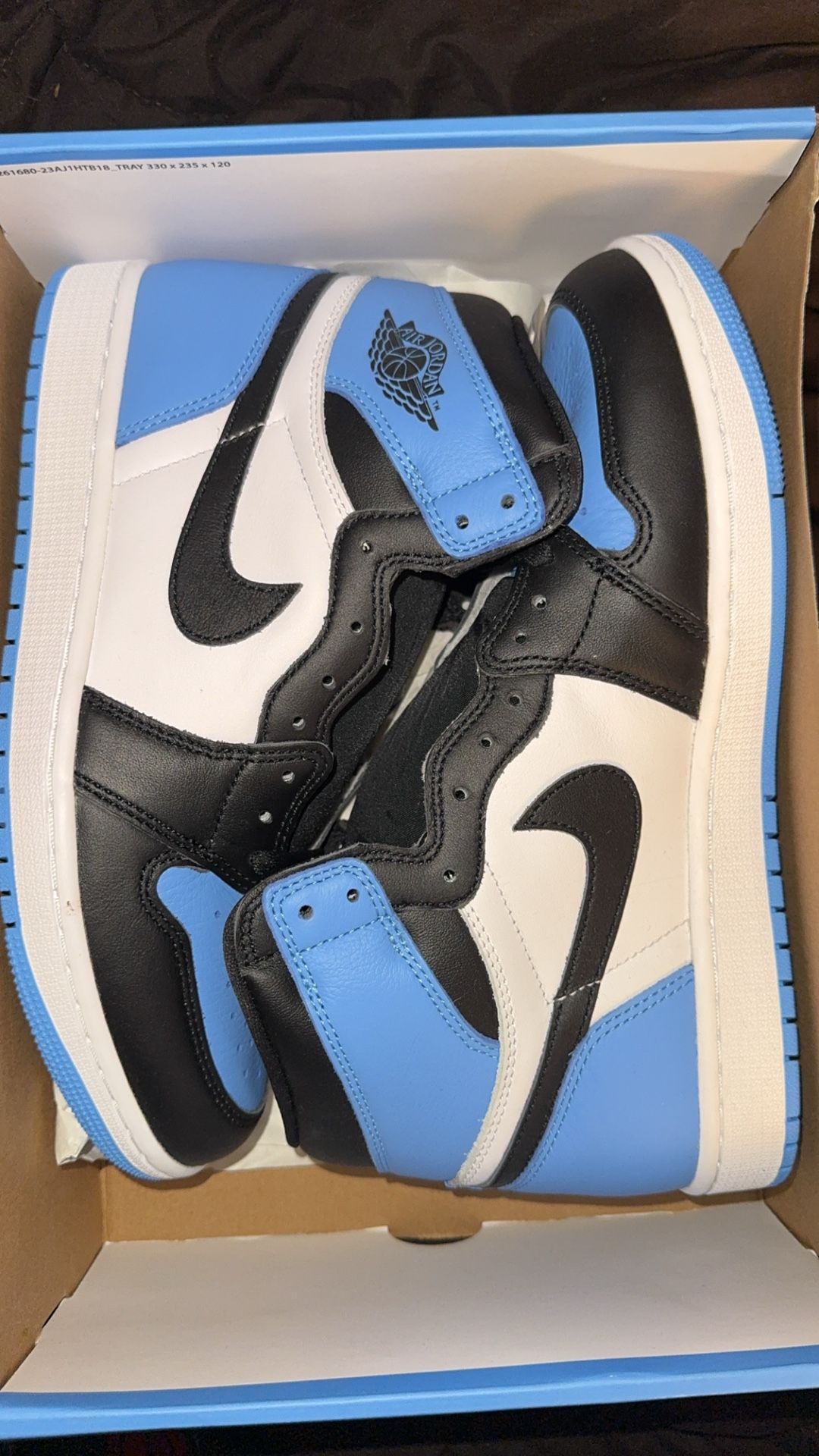Jordan 1 Unc Toe