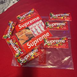 SUPREME SKITTLES AND CHOICE OF SUPREME STICKER!