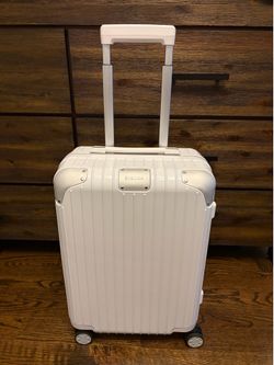 RIMOWA Hybrid Cabin Suitcase 21" - Gloss White (Polycarbonate/Aluminum)