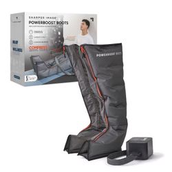 Sharper Image Powerboost Air Compression Boots – Recovery System – Brand New in box