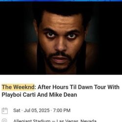 The Weeknd with Playboi Carti 