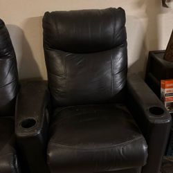 Black Sectional Recliners