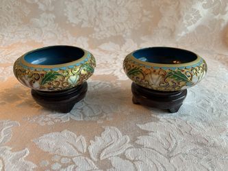 Chinese Cloisonne Trinket Bowl