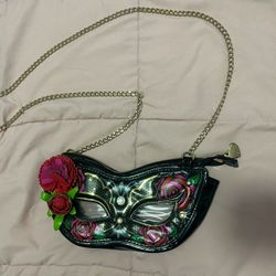 Betsy Johnson Masquerade Crossbody Bag