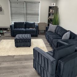 Velvet Living Room