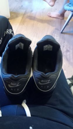 Nike Air Black Low-Top Sneakers