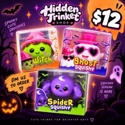 Crazy Fun Halloween Squishys