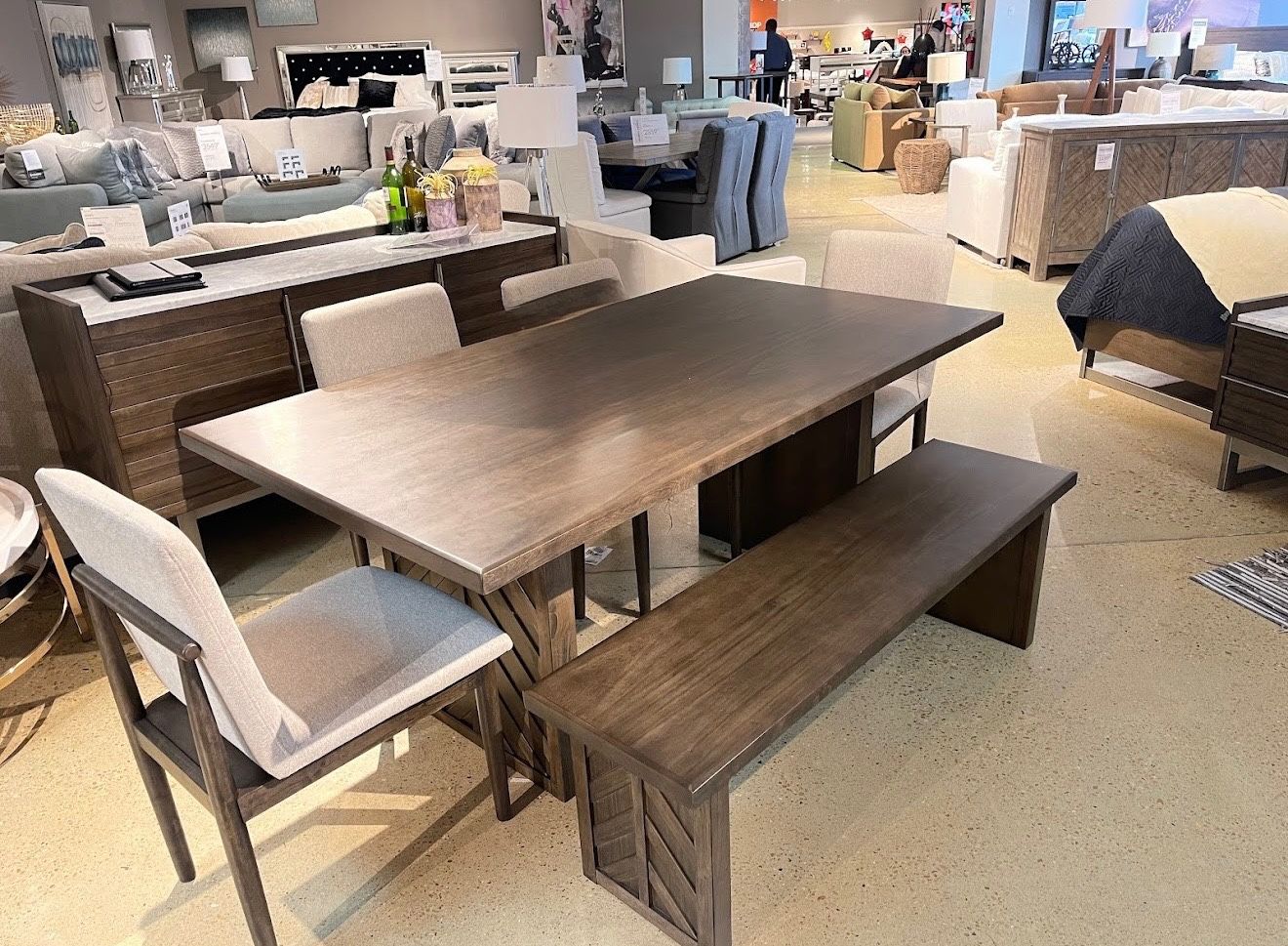 Wood Dining Table , Stool , Chairs , No Money Down !!!