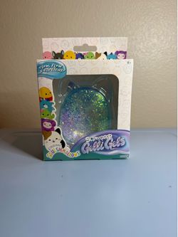 Squishmallows Gelli Gels BLUE Squishy Sensory Toy Brand NEW Fidget Sparkle