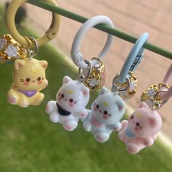 Cute Small Kitty Keychains 