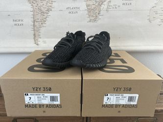 Yeezy 350 Pirate Black size 7 and 7.5 - New - Authentic