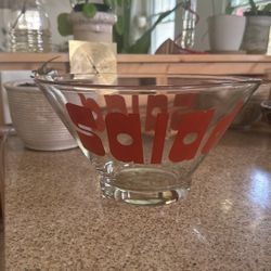 Vintage Retro Salad Bowl