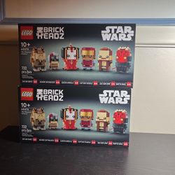 Lego Star Wars - The Phantom Menace Brick Headz Set