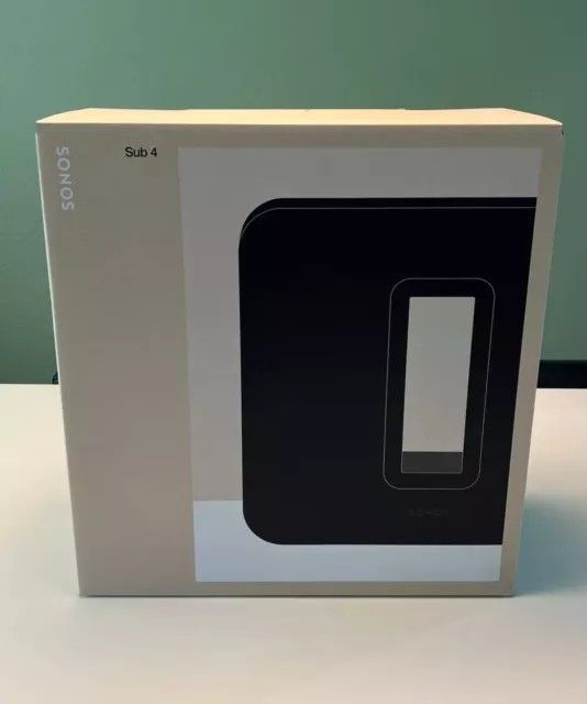 Sonos Sub Gen 4 Wireless Subwoofer Black