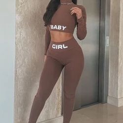 Fashion Nova Leggings Set Brand New 