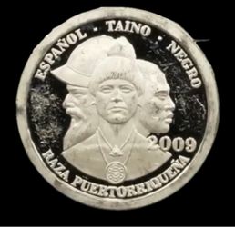 2009 Norfed Silver $50 Puerto Rico In Spanish. Crazy Rare Absolutely Fire