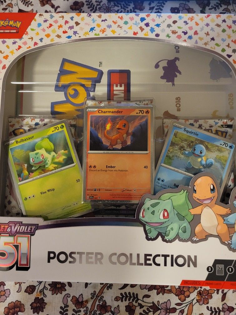Pokemon 151 Poster Collection Box