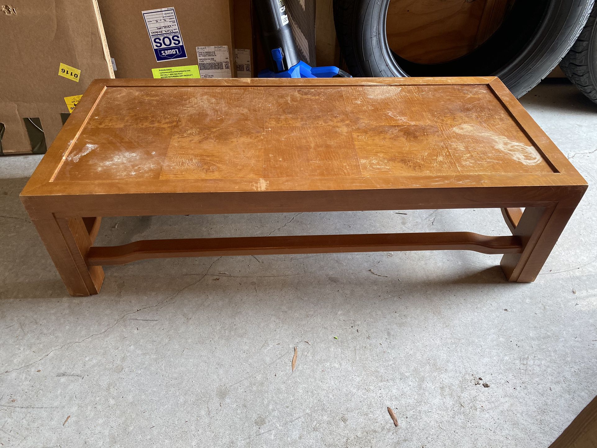 Hard Wood Coffee Table