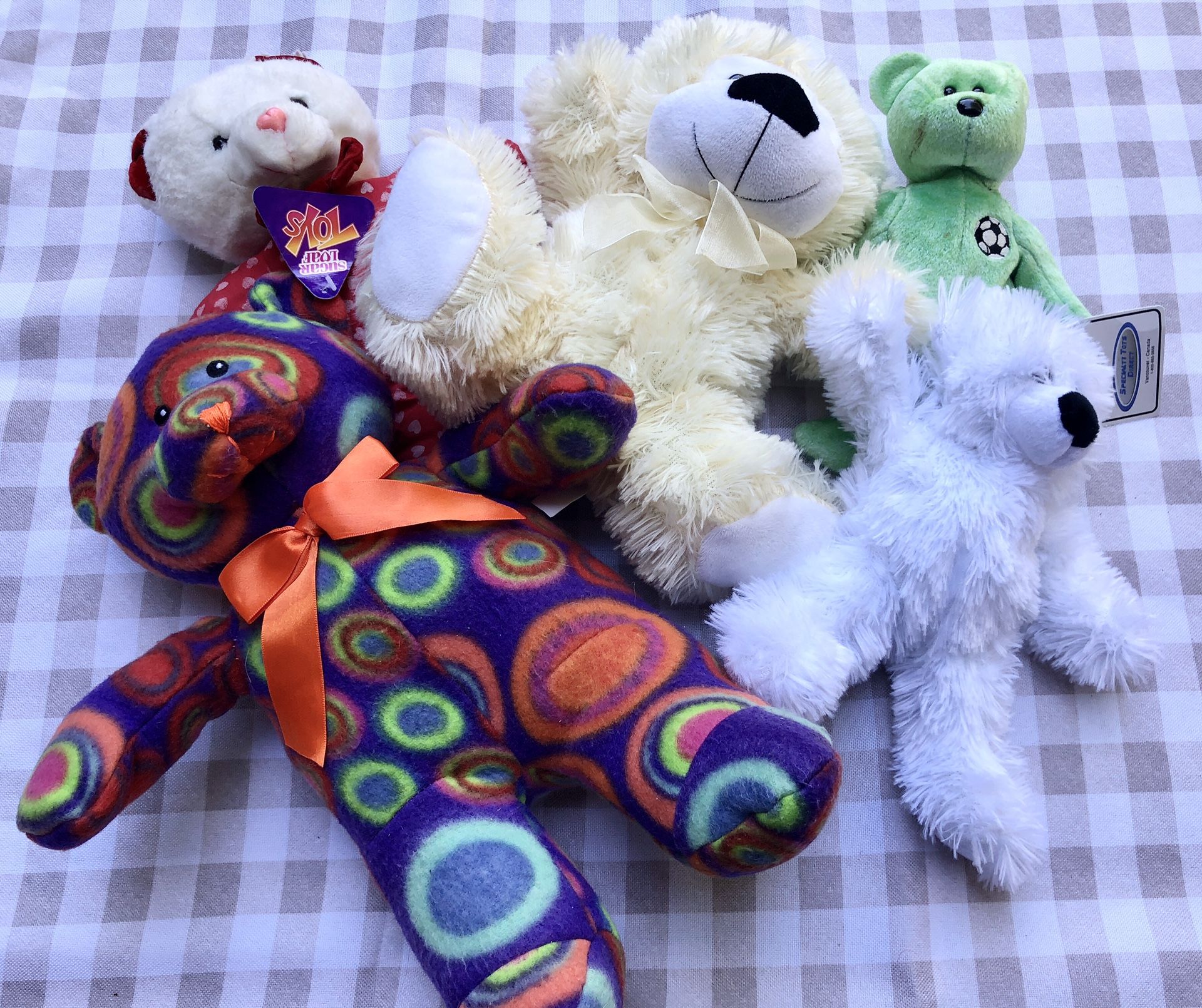 Stuffed Teddy Bear Lot