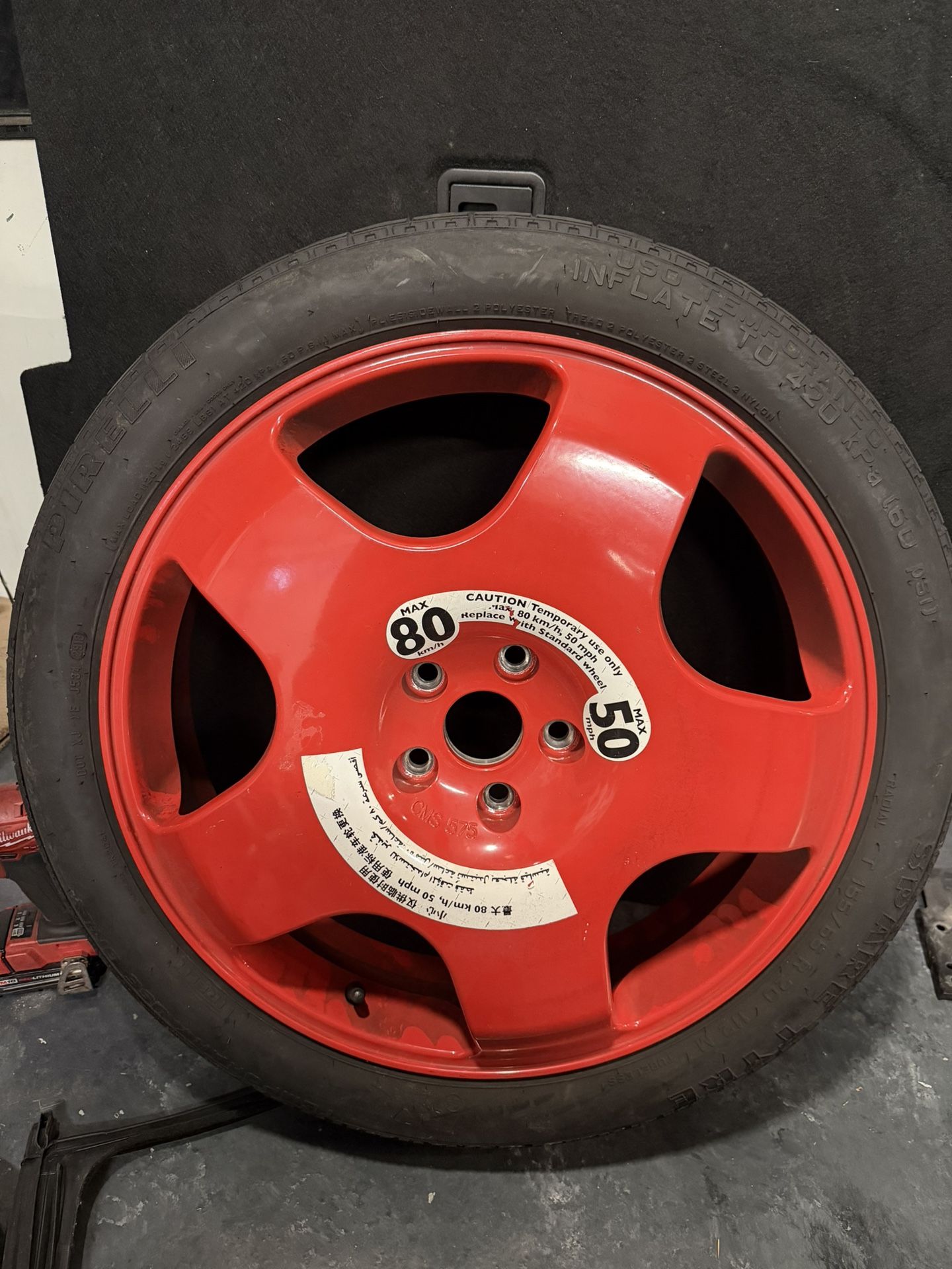 2014 Bentley OEM Spare Tire