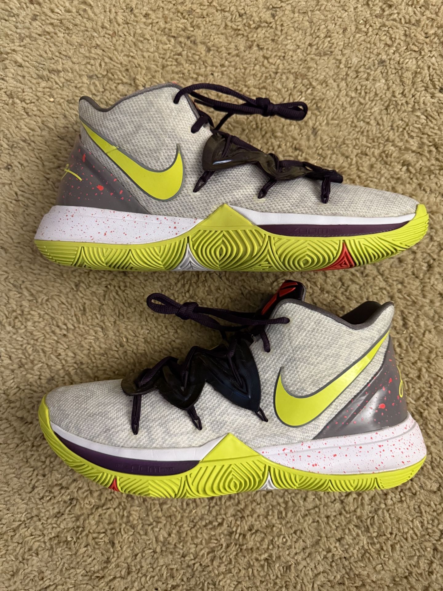 Size 11.5 - Nike Kyrie 5 Mamba Mentality Inspired By Kobe 5 Chaos (Pre Owned, No Box) 