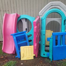 Fisher Price Playset With Slide