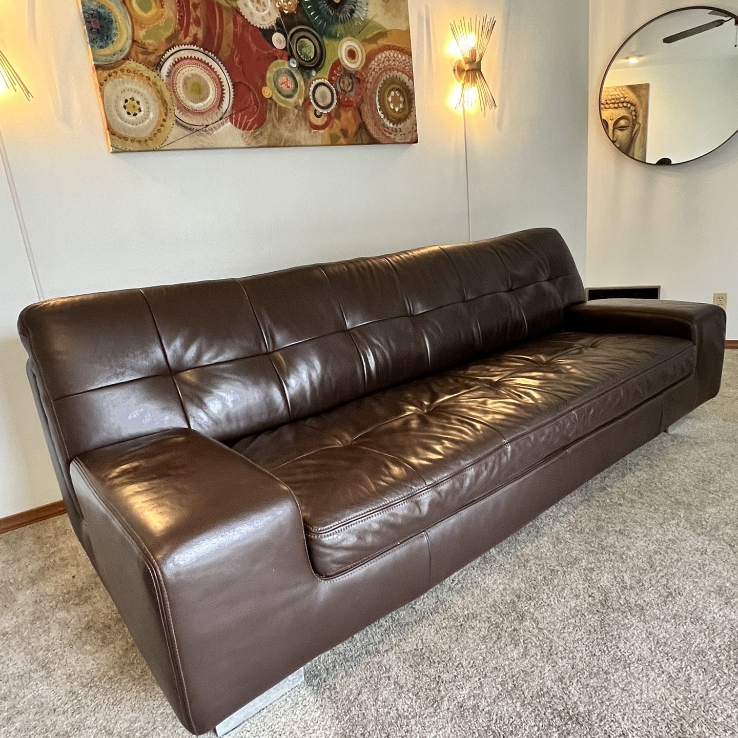 Schillig Leather Sofa