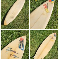 Vintage 1980s Channel Islands Surfboard Decorative Surf 