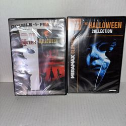 2 New sealed Halloween dvd collection movies
