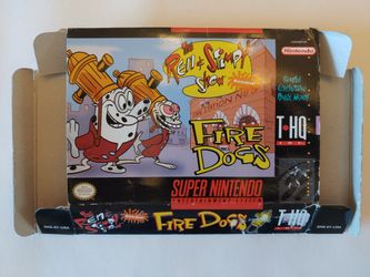 Ren & Stimpy Fire Dogs (Super Nintendo)