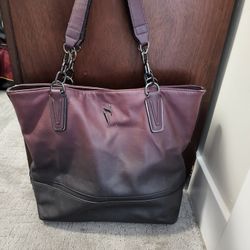 Burgundy Ombrè Vera Wang Purse