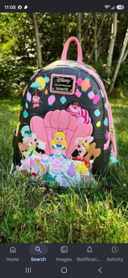 Alice wonderland loungefly mini backpack