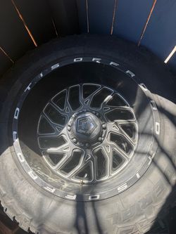20 incch Tiss off road wheels and tires 6 lug universal