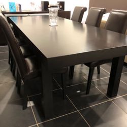 Nick Scali Dining Table And Chairs