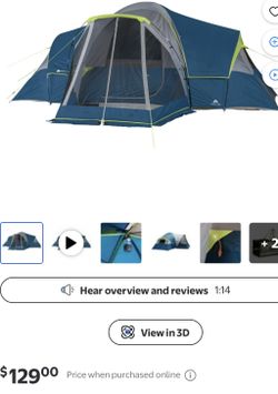 Ozark Trail 10 person dome tent