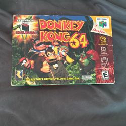 Donkey Kong 64 Complete In Box (Nintendo 64)