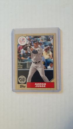 2017 87 Topps Aaron Judge RC.