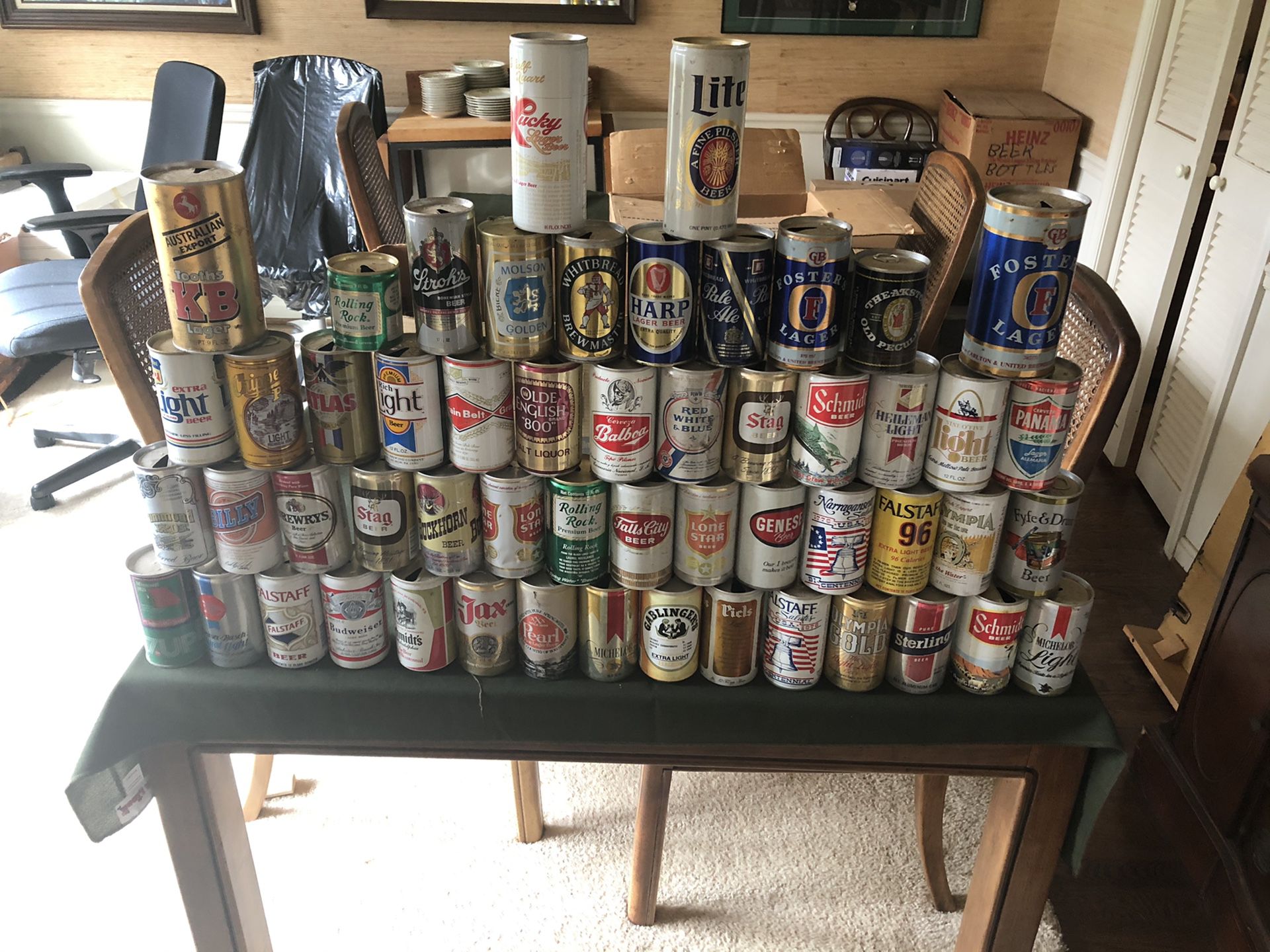 1970’s Beer Can Collection