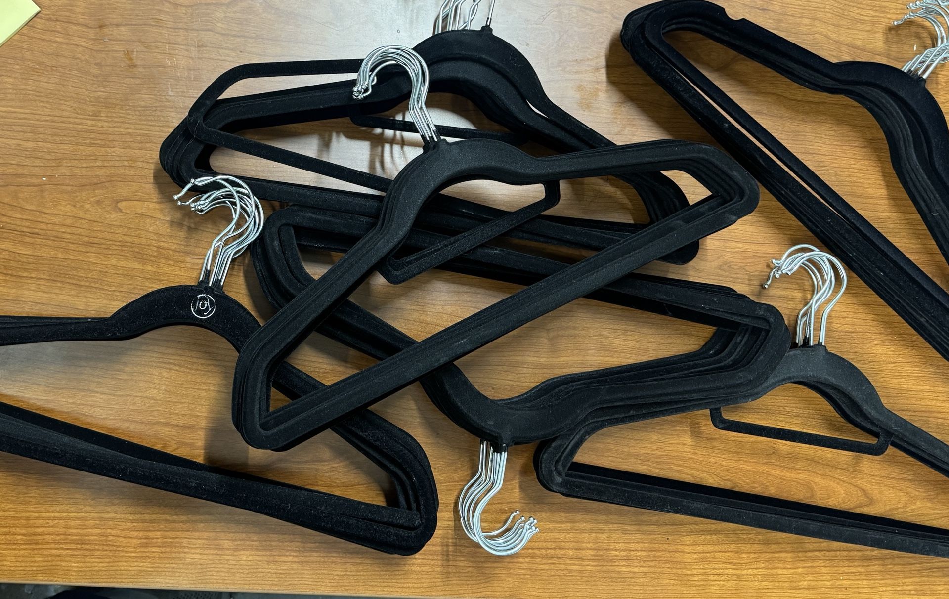 58 Slim Velvet, Non-Slip Suit Clothes Hangers 