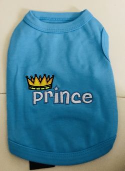 Prince pet shirt size S ($20) M ($25) brand news!